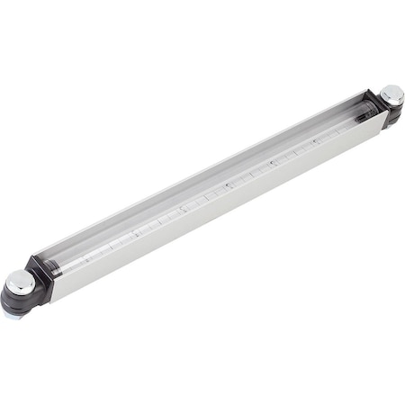 Kipp Oil Level Gauge Without Thermometer D1=M12 425X30X30, L1=400 Thermoplastic, Long Version K1100.1400